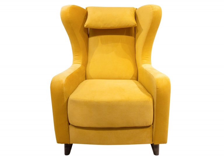 Кресло Оникс 8 жёлтое Велюр