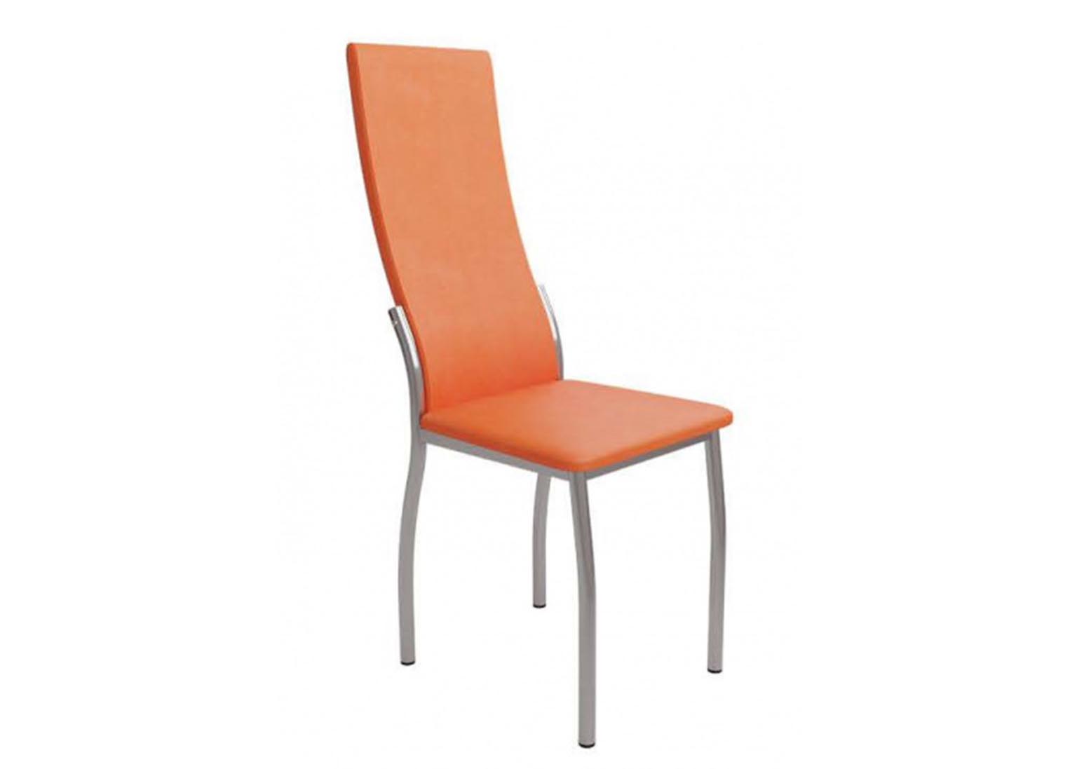 Стул «Лорд» Оранжевый хром SV-Мебель