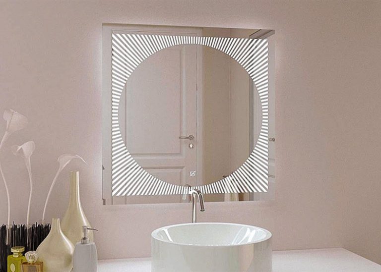 Зеркало с подсветкой Солнце SV-Мебель