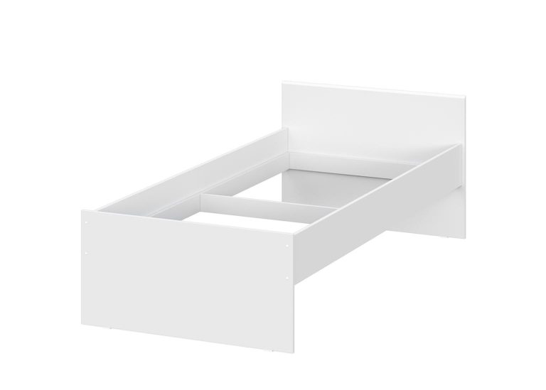 Кровать односпальная 0,9 x 2,0 Детская Токио белый SV-Мебель
