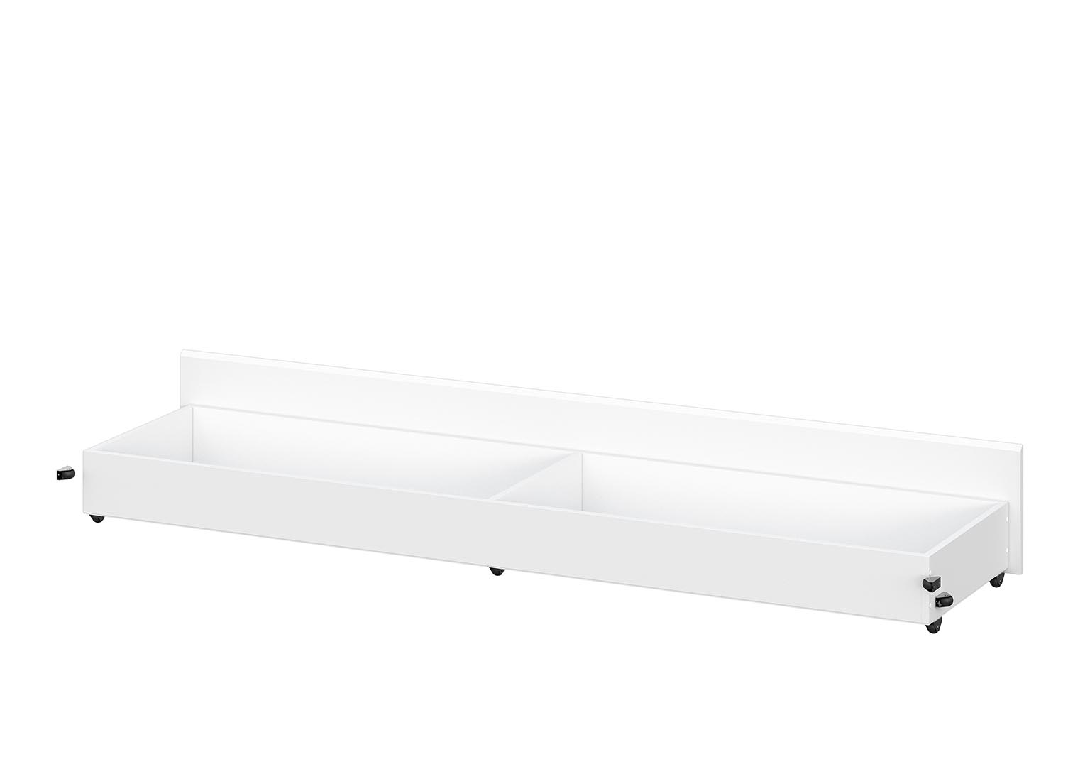 Ящик для кровати односпальной Токио белый SV-Мебель